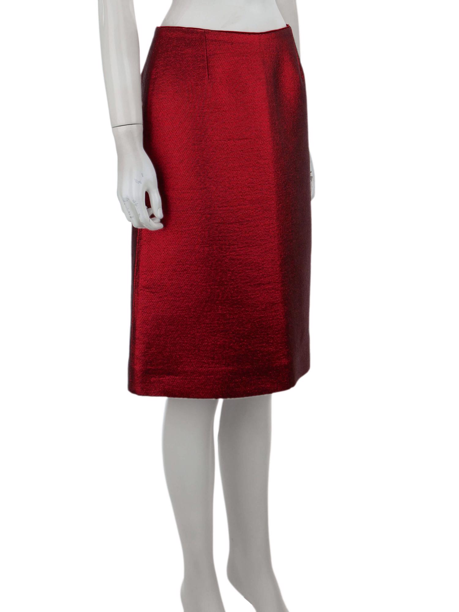 Bayan Kırmızı LOUIS VUITTON ETEK