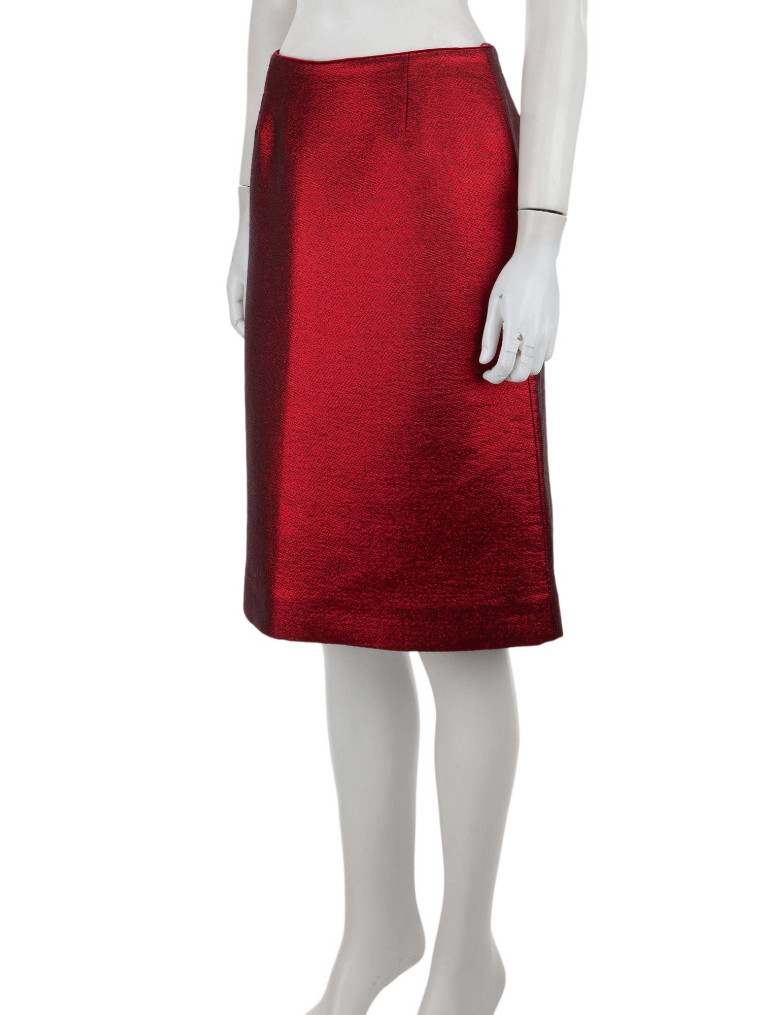 Bayan Kırmızı LOUIS VUITTON ETEK