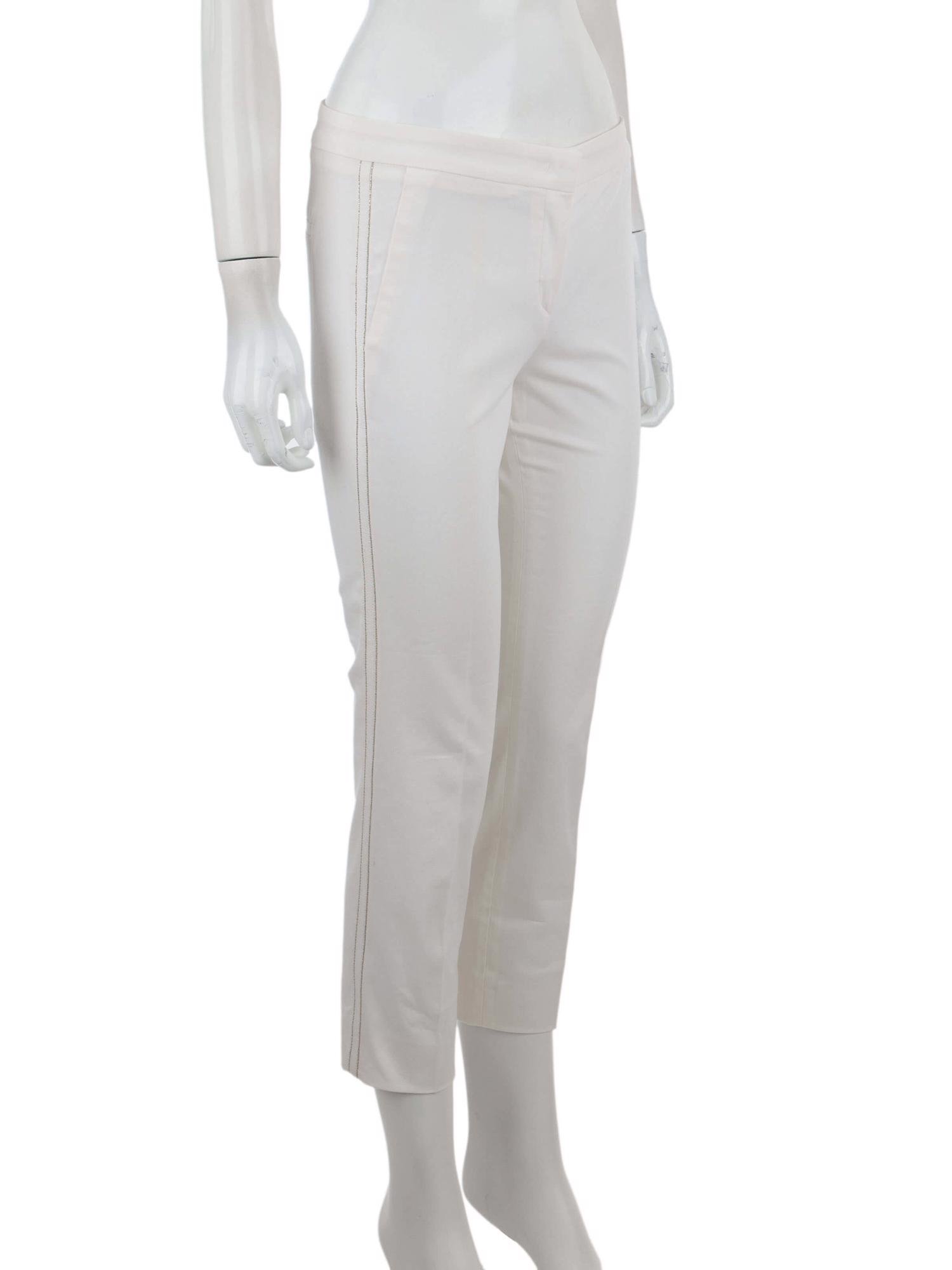 Bayan Beyaz FABIANA FILIPPI PANTOLON