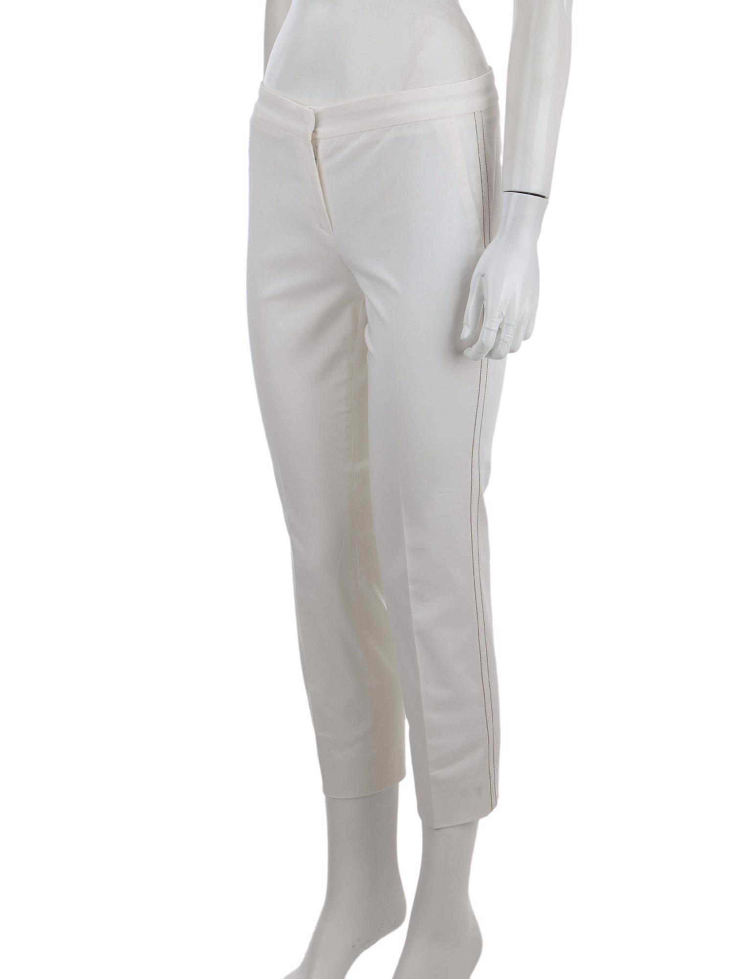 Bayan Beyaz FABIANA FILIPPI PANTOLON