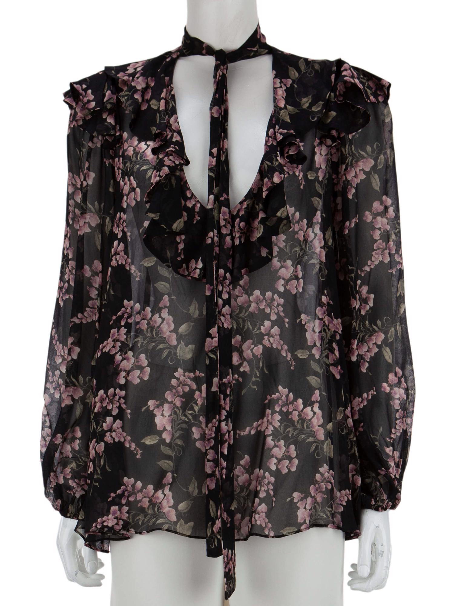 Bayan Siyah ZIMMERMANN BLUZ