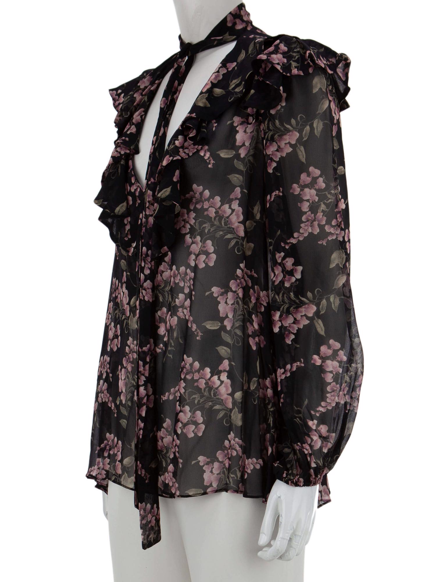 Bayan Siyah ZIMMERMANN BLUZ