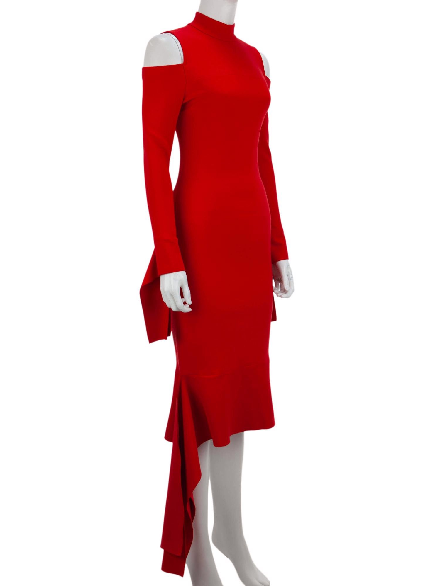 Bayan Kırmızı ALEXIS ELBİSE