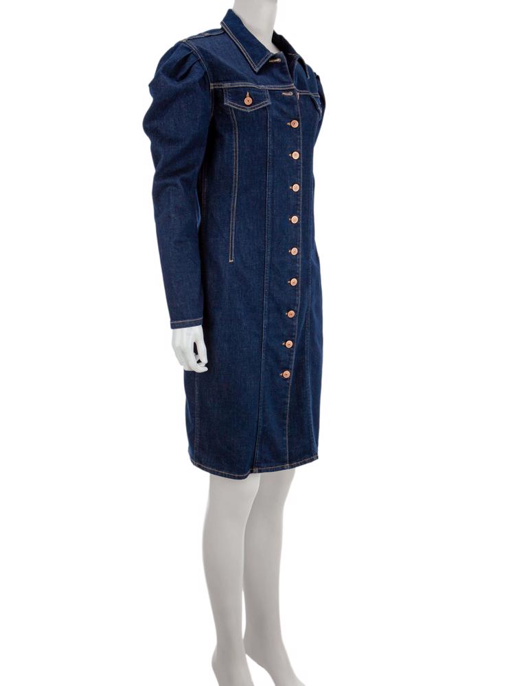 Bayan Lacivert ALL SAINTS JEAN ELBİSE