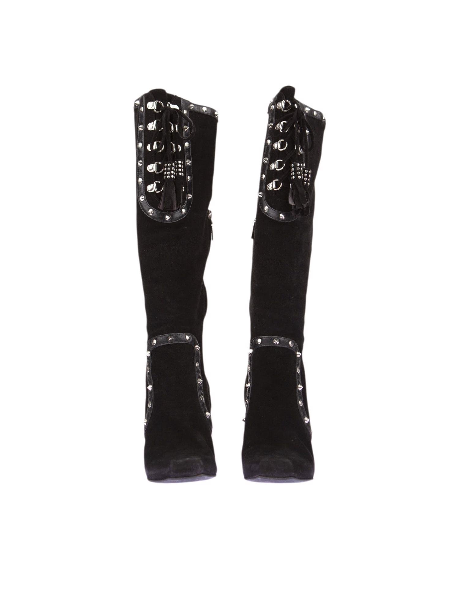 Bayan Siyah D&G DOLCE&GABBANA ÇİZME