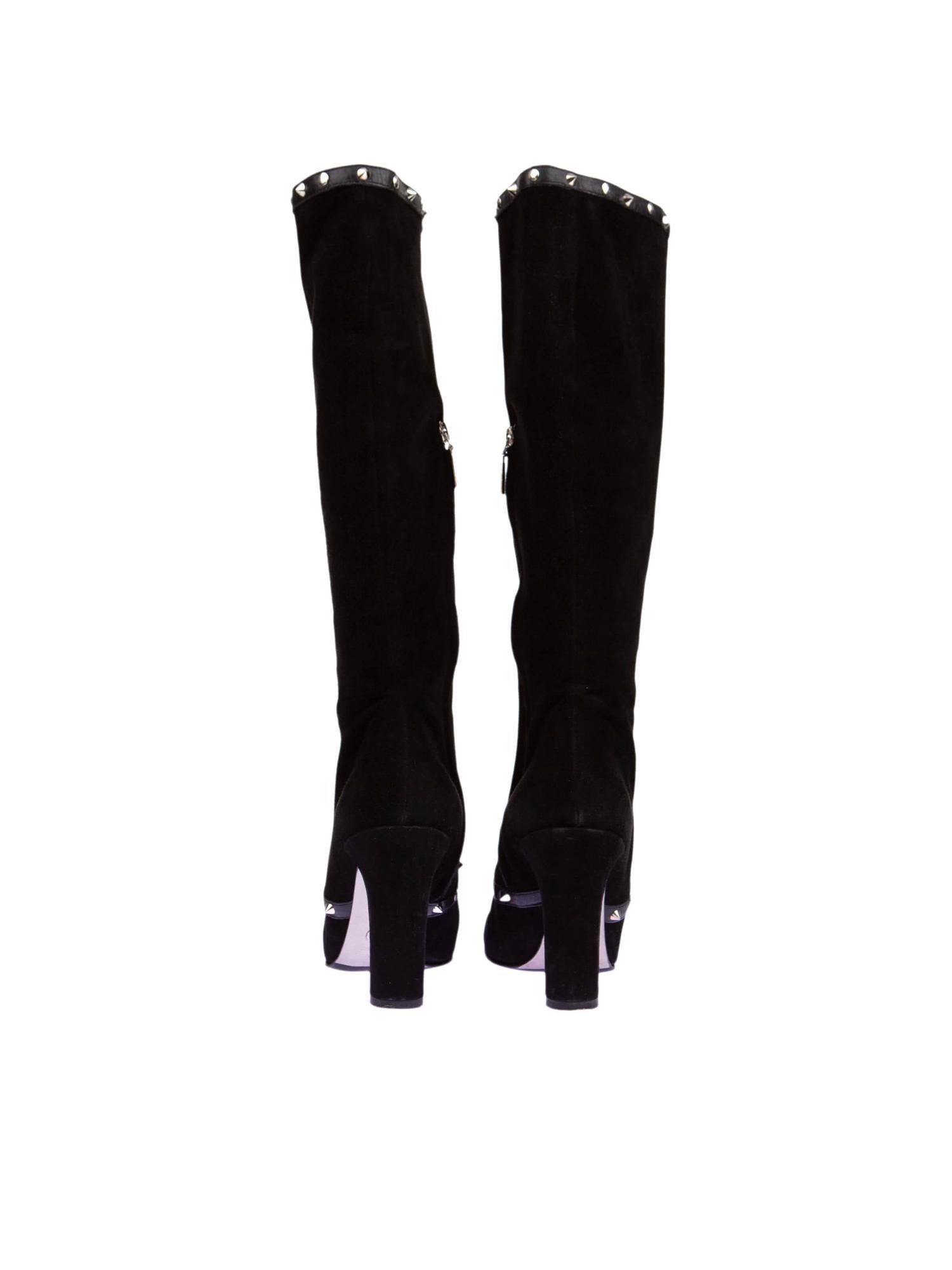 Bayan Siyah D&G DOLCE&GABBANA ÇİZME