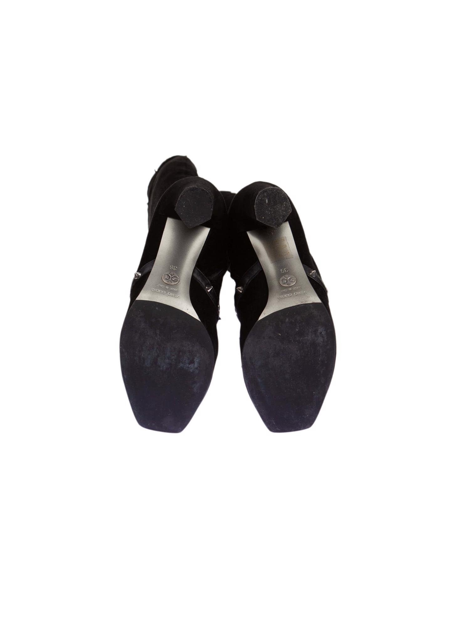 Bayan Siyah D&G DOLCE&GABBANA ÇİZME