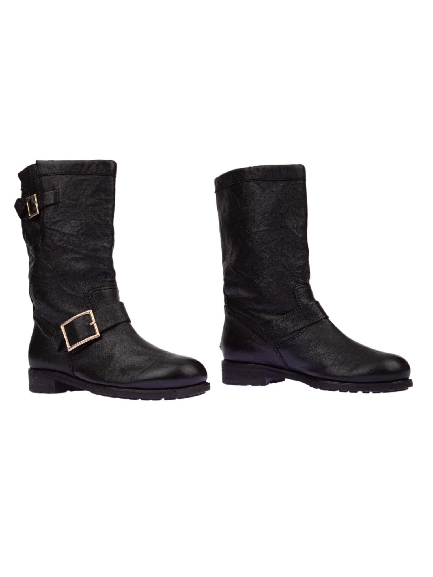 Bayan Siyah JIMMY CHOO ÇİZME