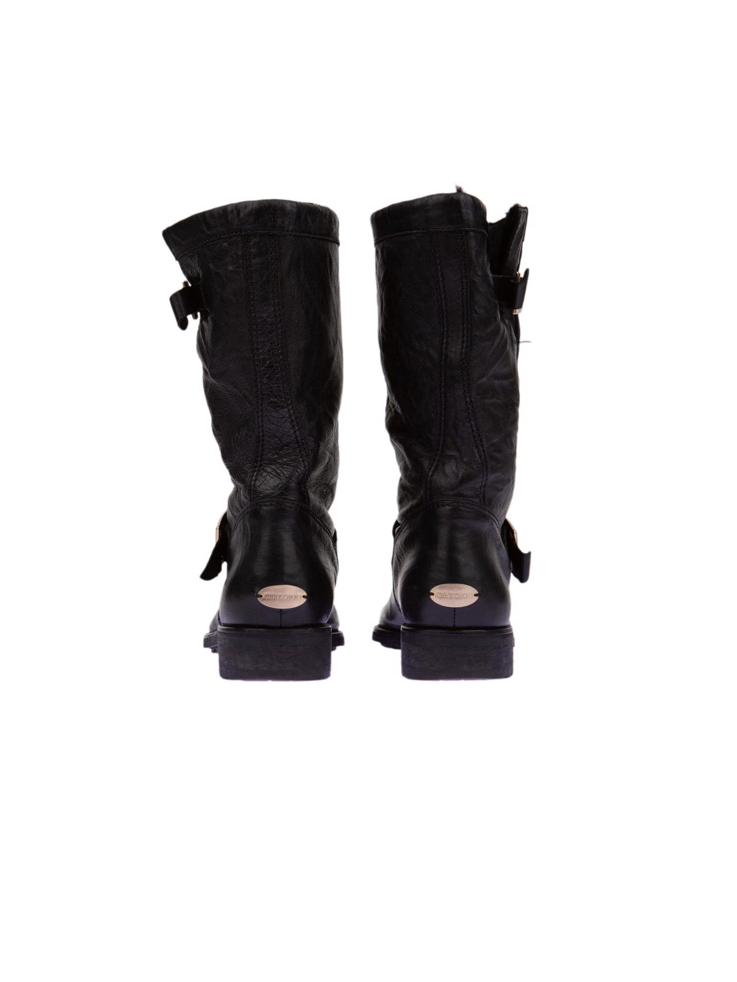Bayan Siyah JIMMY CHOO ÇİZME