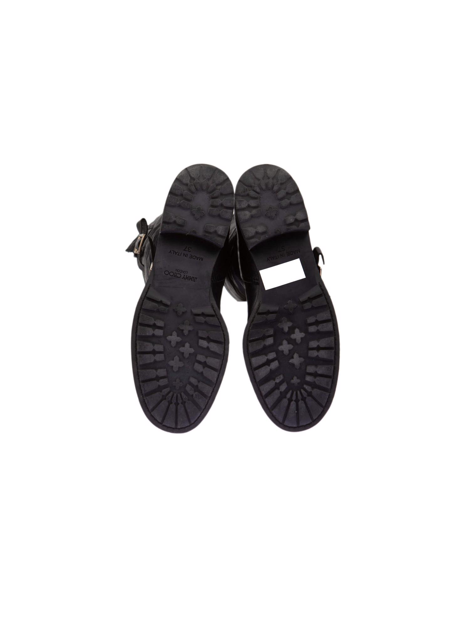 Bayan Siyah JIMMY CHOO ÇİZME