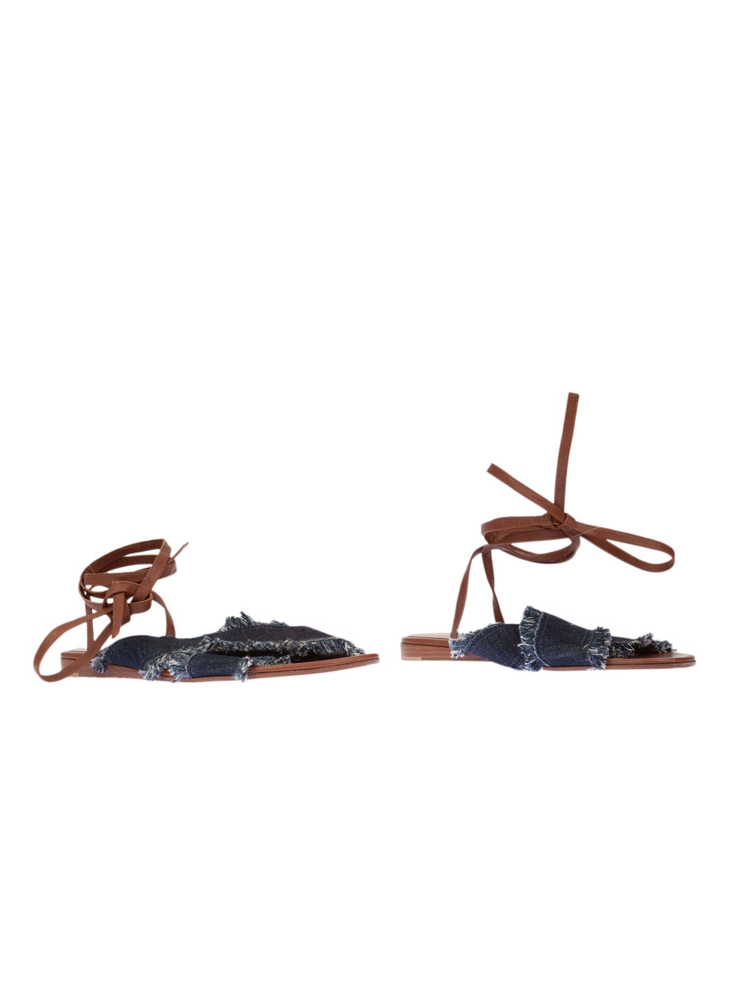 Bayan Lacivert GIANVITO ROSSI SANDALET