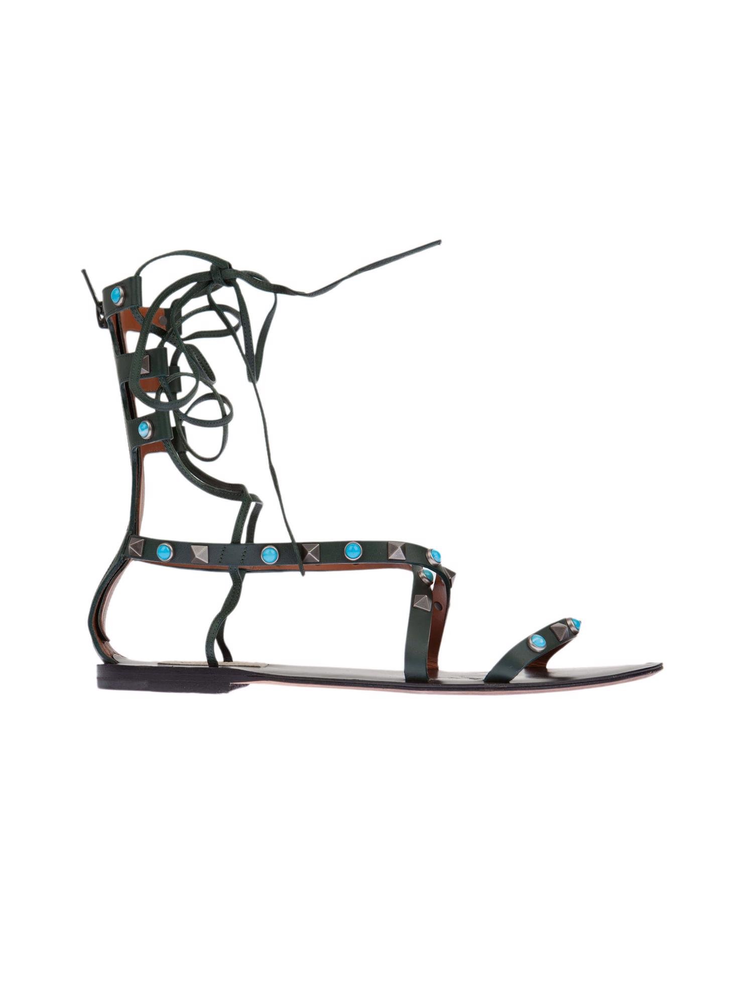 Bayan Yeşil VALENTINO SANDALET