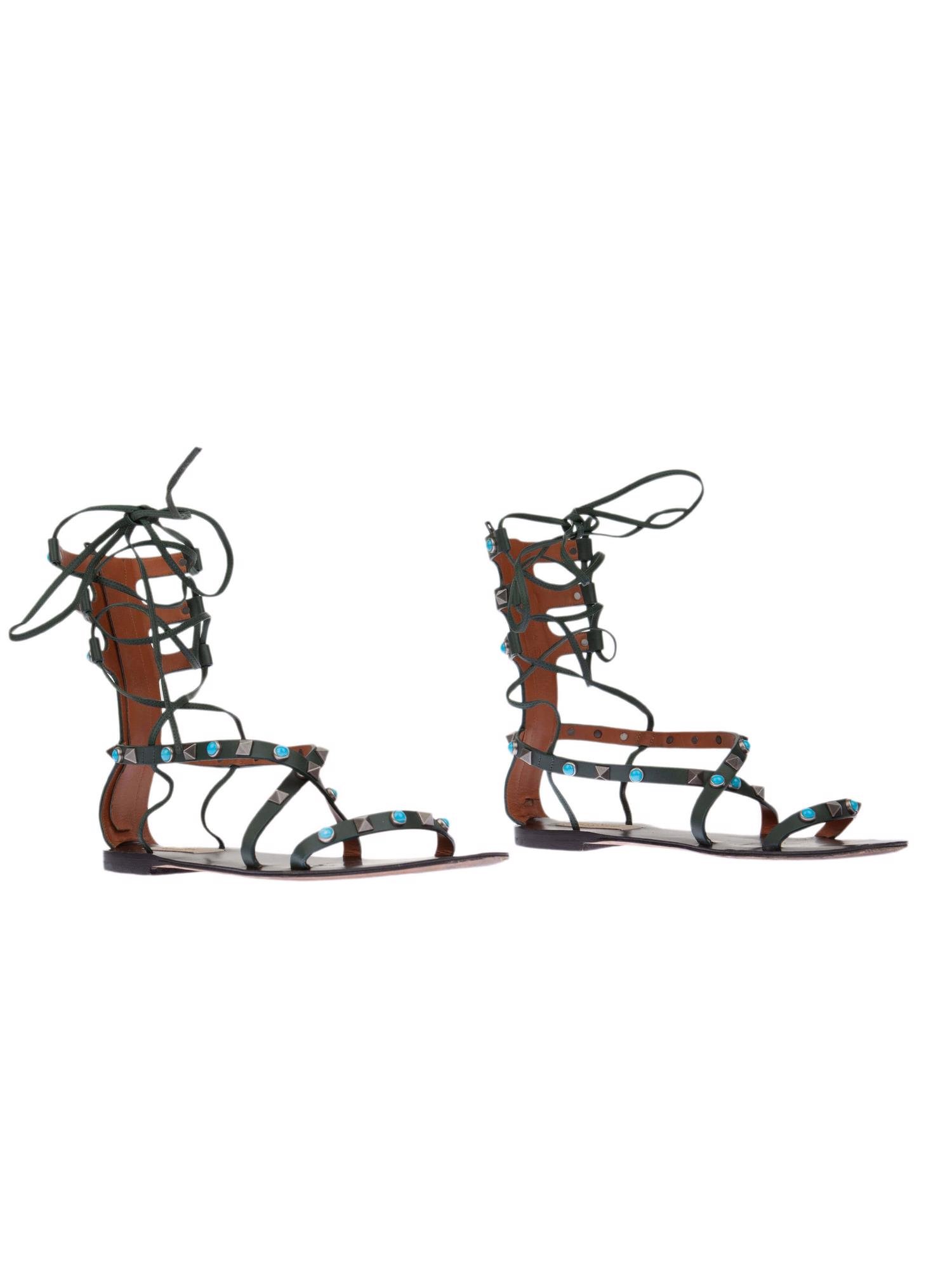 Bayan Yeşil VALENTINO SANDALET