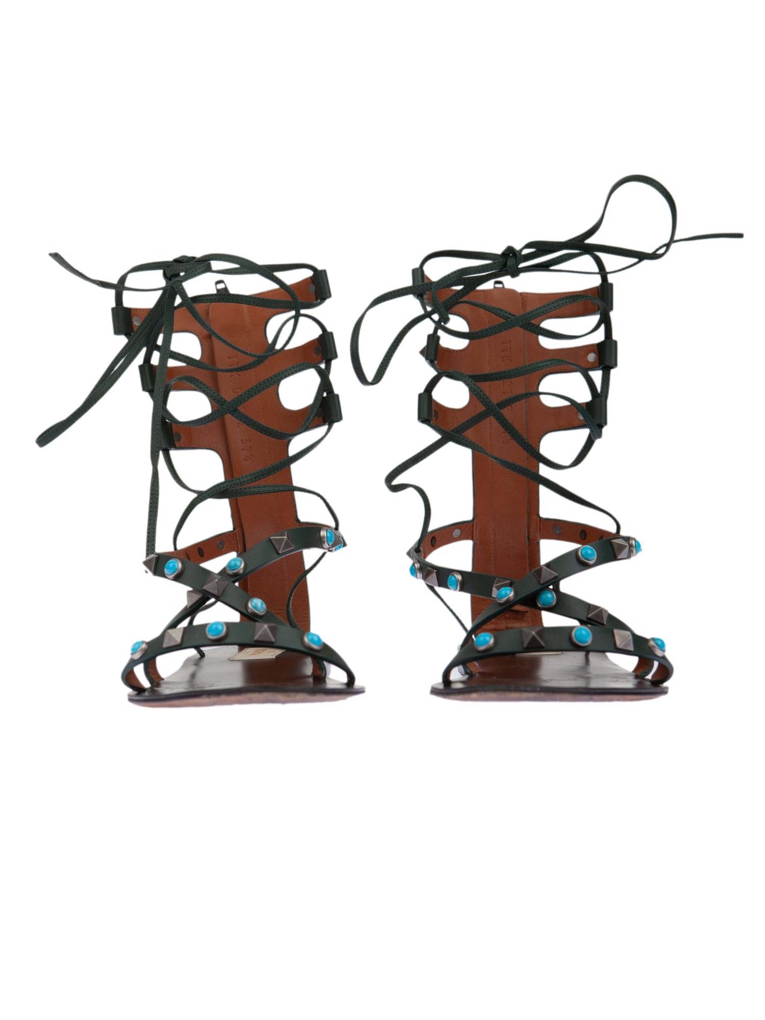 Bayan Yeşil VALENTINO SANDALET