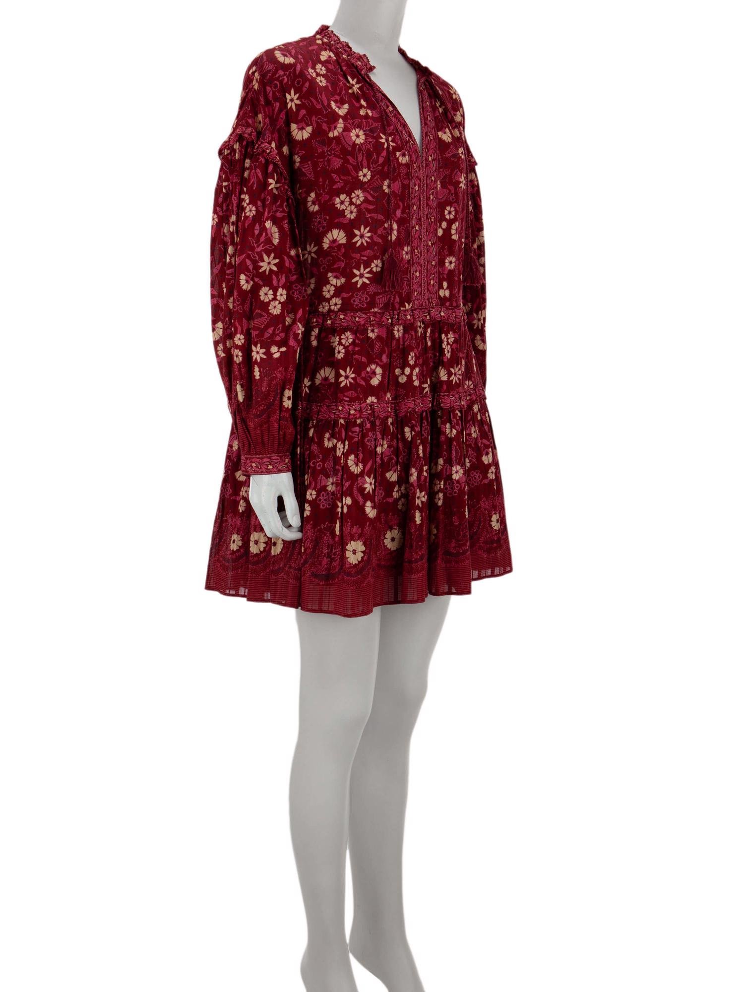 Bayan Kırmızı ULLA JOHNSON ELBİSE