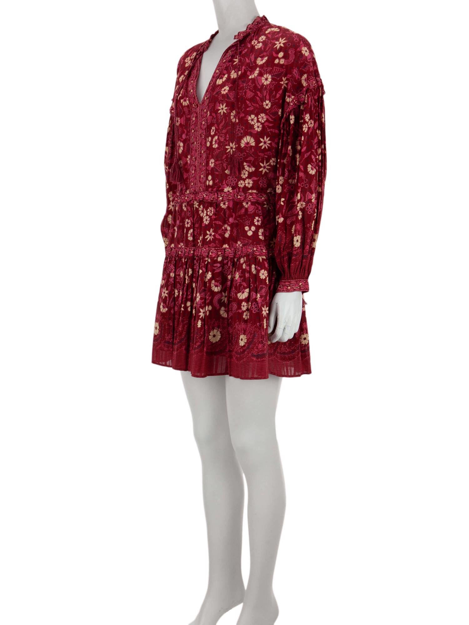 Bayan Kırmızı ULLA JOHNSON ELBİSE