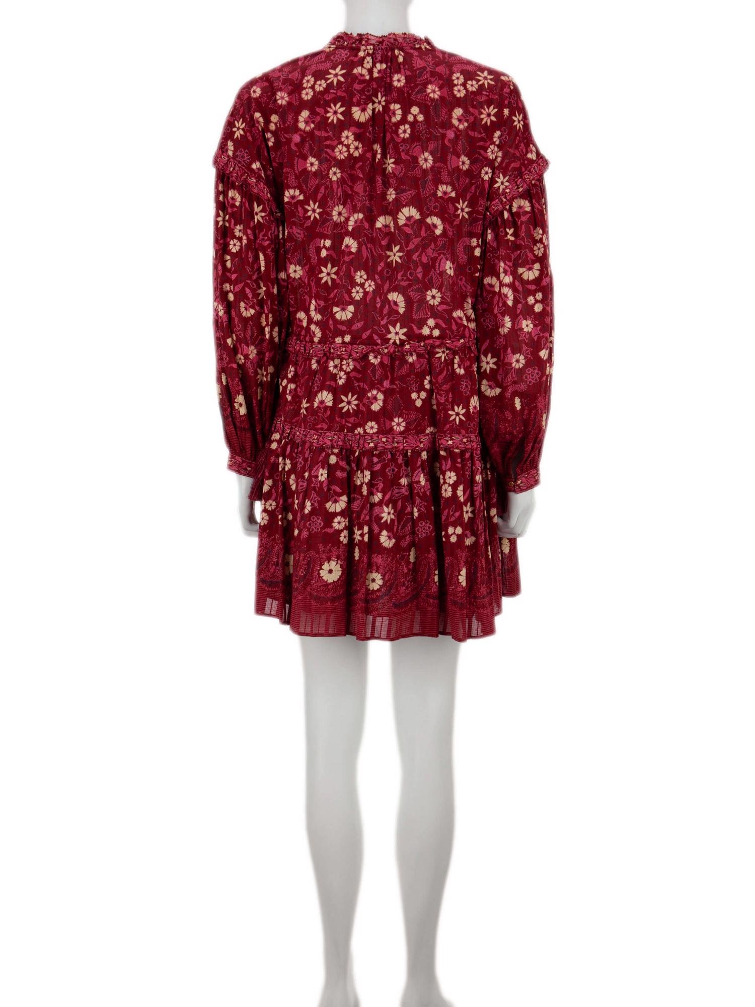 Bayan Kırmızı ULLA JOHNSON ELBİSE