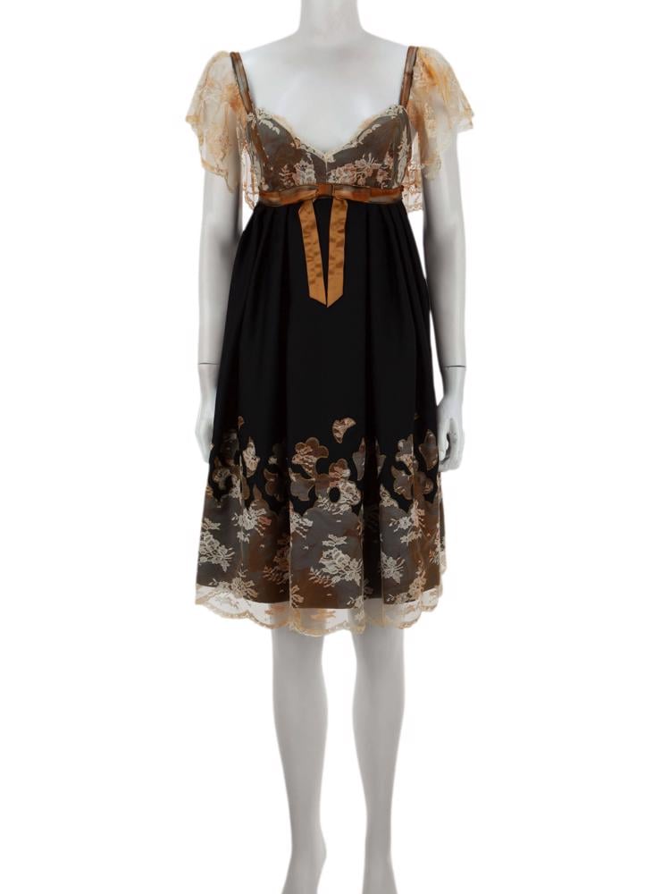 Bayan Siyah ANNA SUI ELBİSE