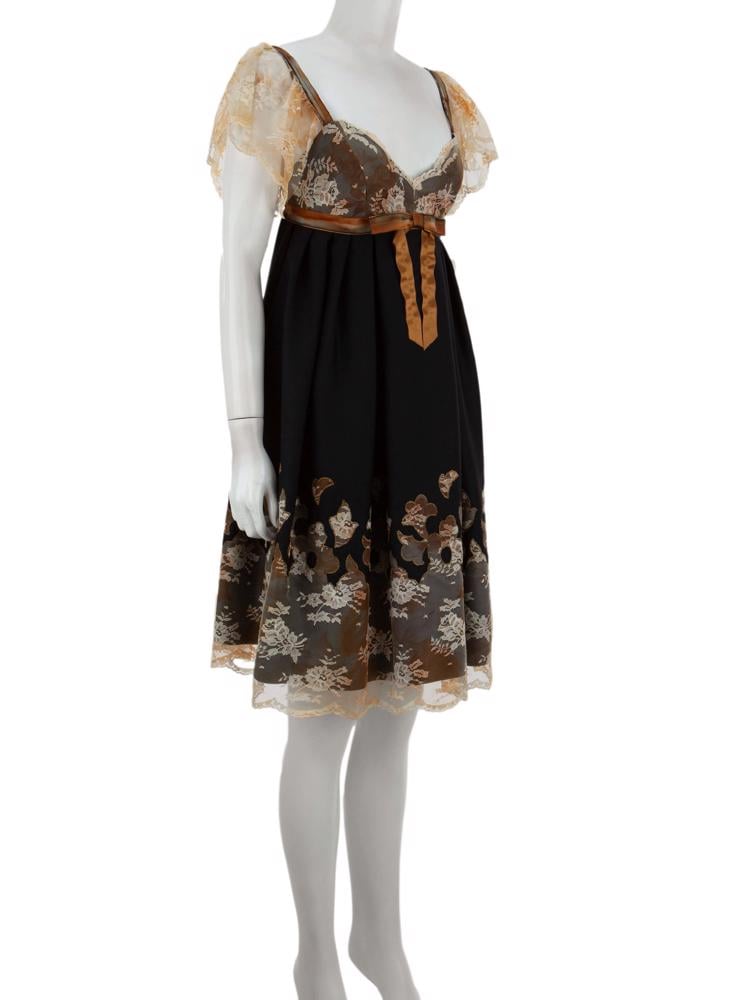 Bayan Siyah ANNA SUI ELBİSE