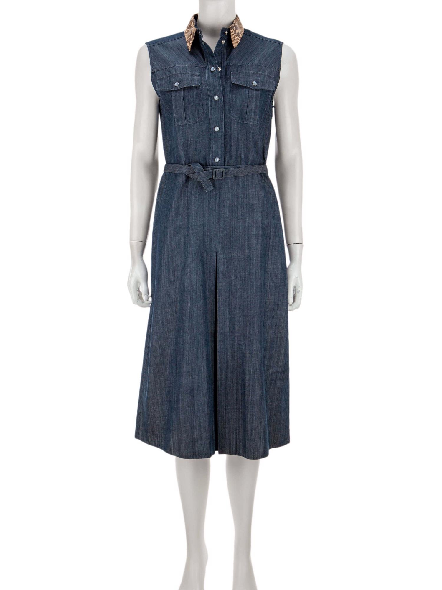 Bayan Mavi GUCCI JEAN ELBİSE