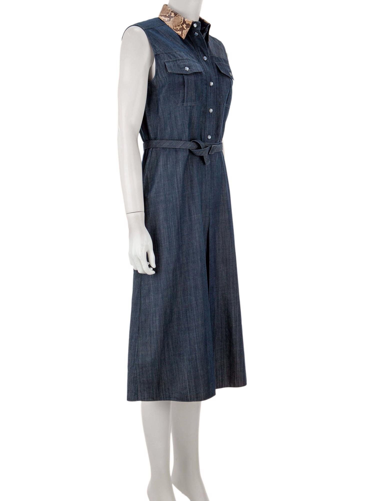 Bayan Mavi GUCCI JEAN ELBİSE