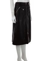 Bayan Siyah SEA NEW YORK DERİ ETEK