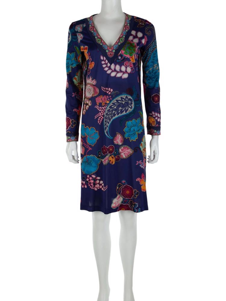 Bayan Mor ETRO ELBİSE