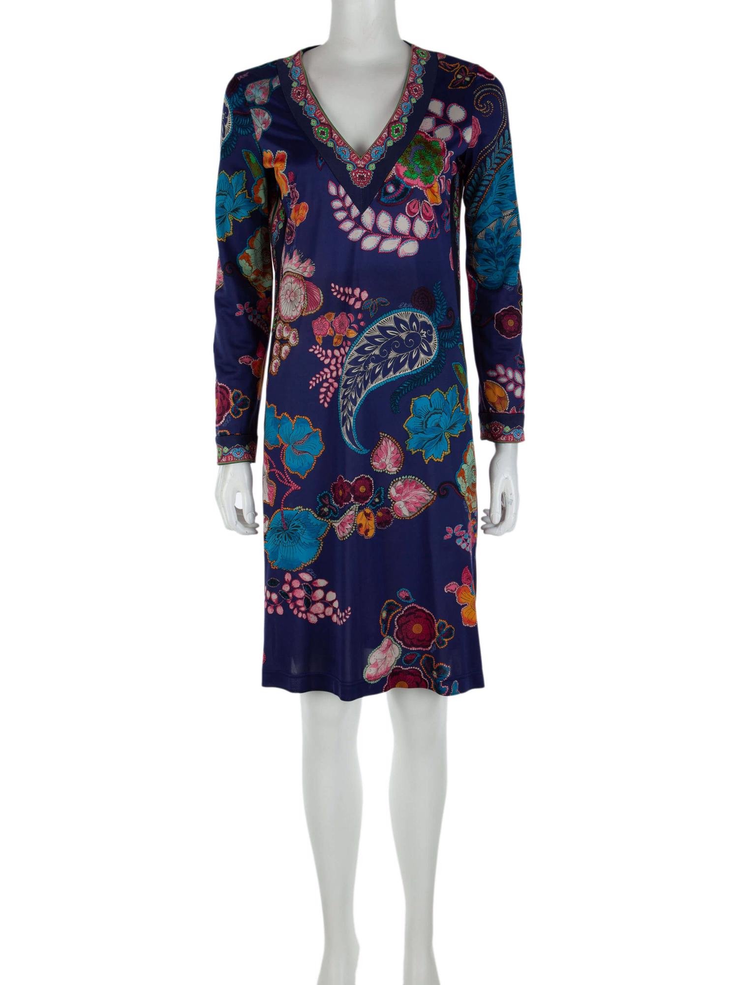 Bayan Mor ETRO ELBİSE