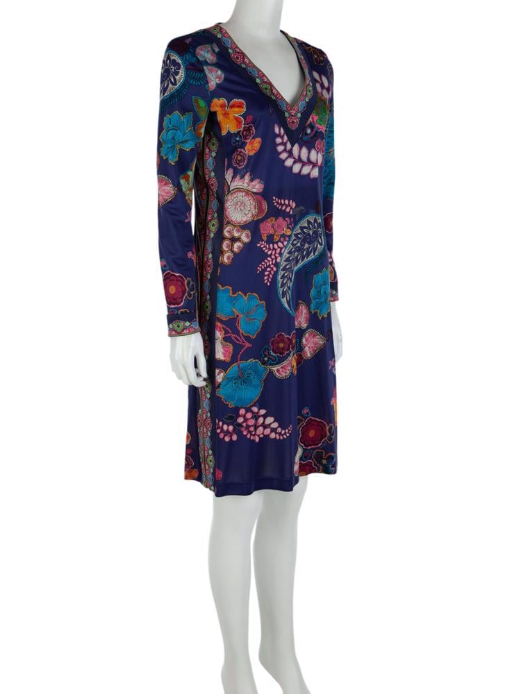 Bayan Mor ETRO ELBİSE