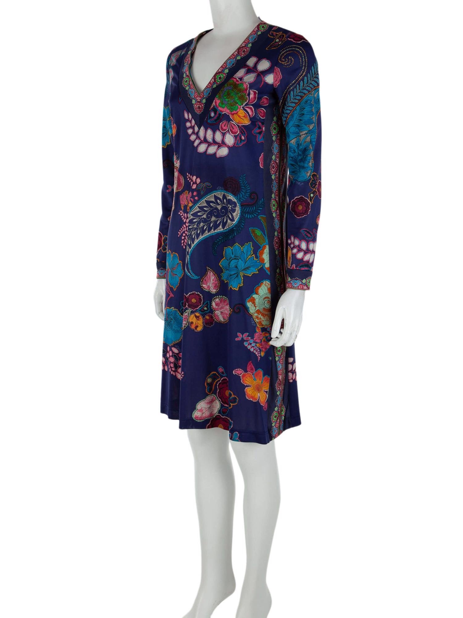 Bayan Mor ETRO ELBİSE