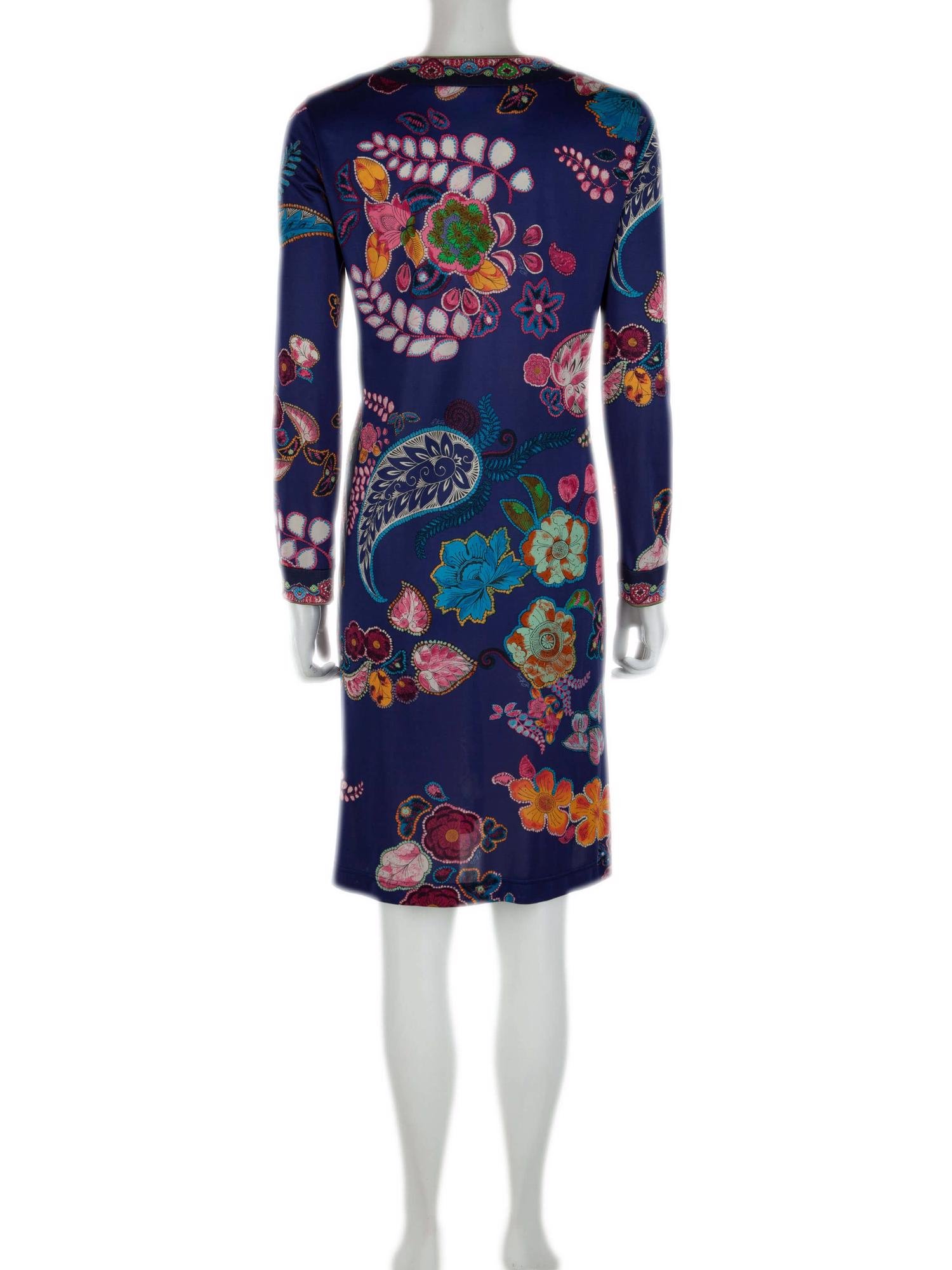 Bayan Mor ETRO ELBİSE