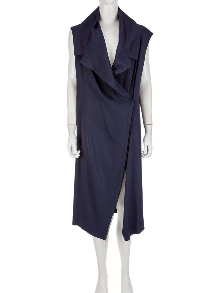 Bayan Lacivert DONNA KARAN ELBİSE
