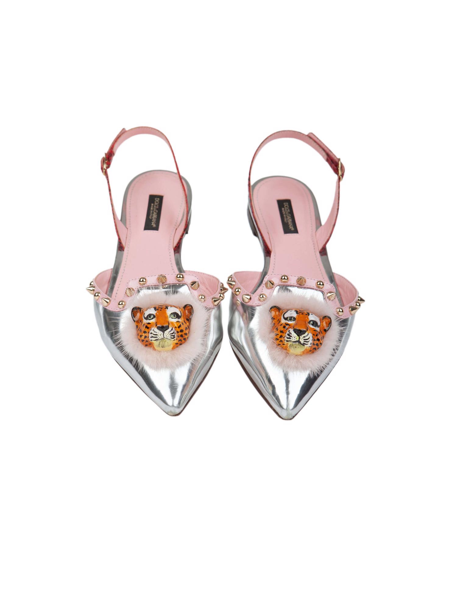 Bayan Gümüş DOLCE&GABBANA SANDALET