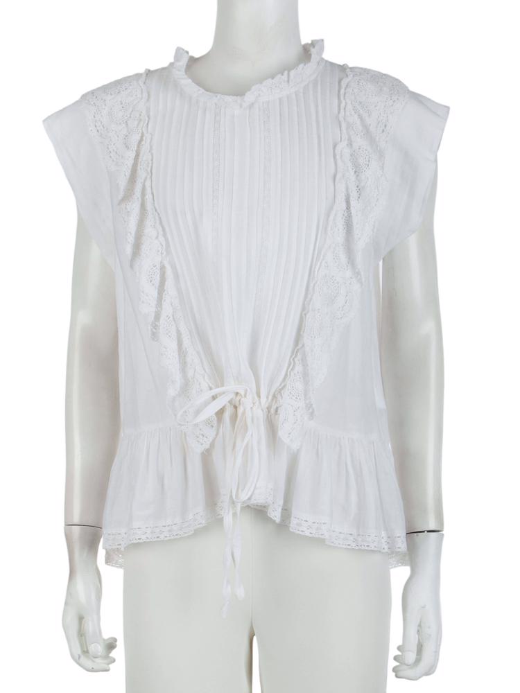 Bayan Beyaz ZADIG&VOLTAIRE BLUZ
