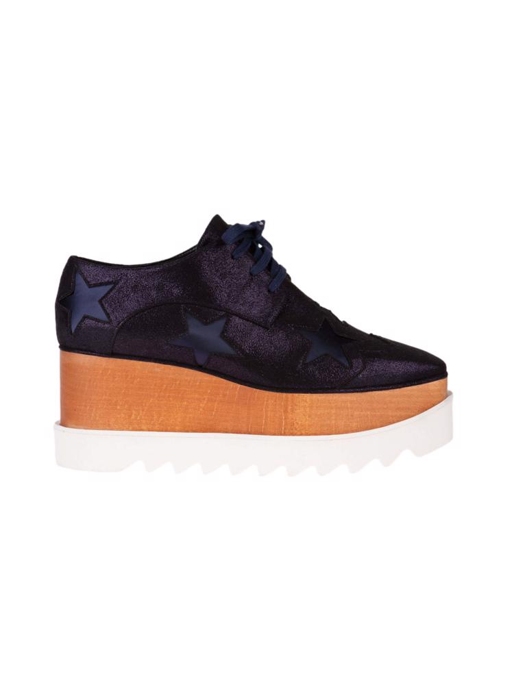 Bayan Lacivert STELLA MCCARTNEY OXFORD AYAKKABI