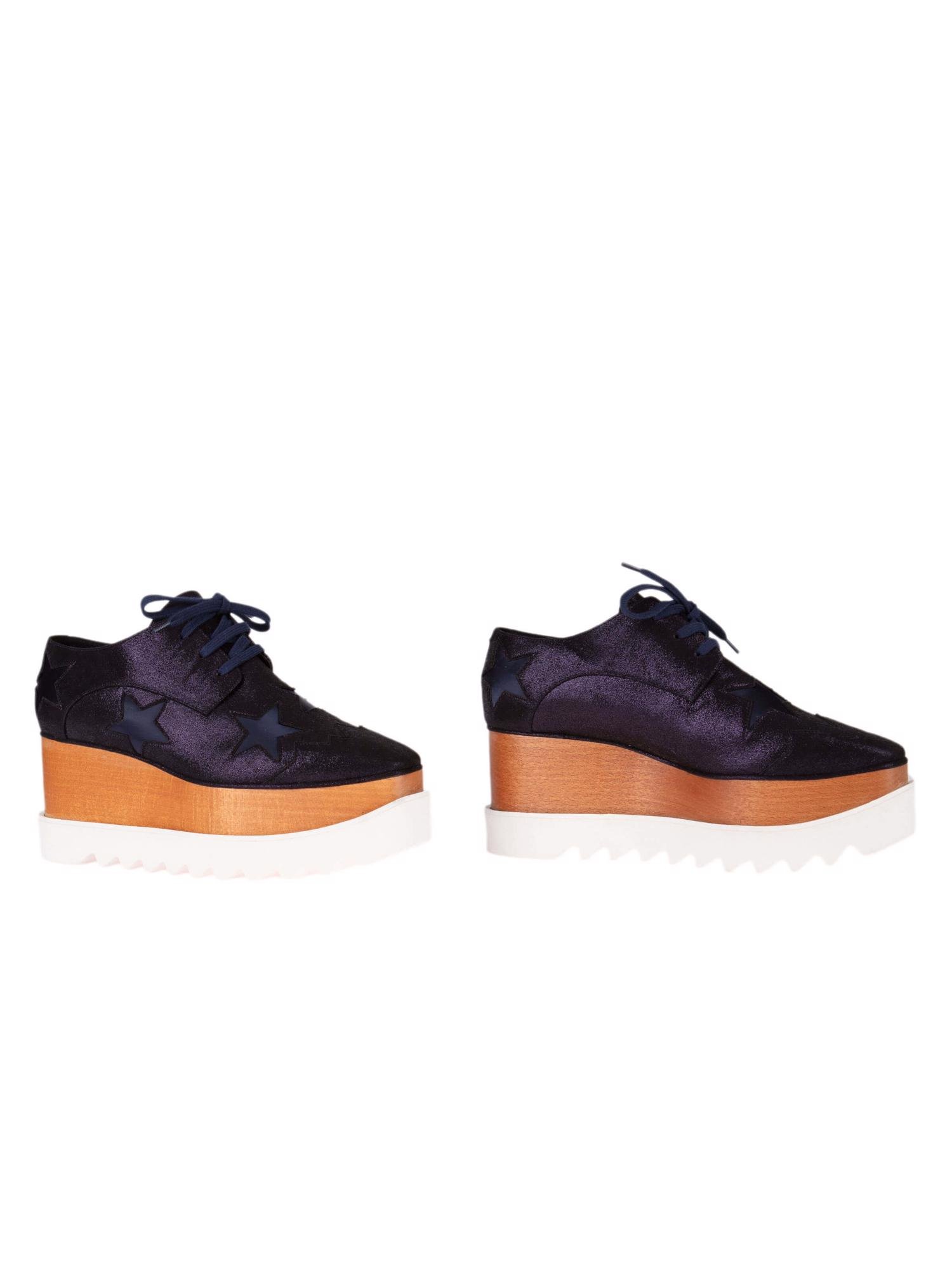 Bayan Lacivert STELLA MCCARTNEY OXFORD AYAKKABI