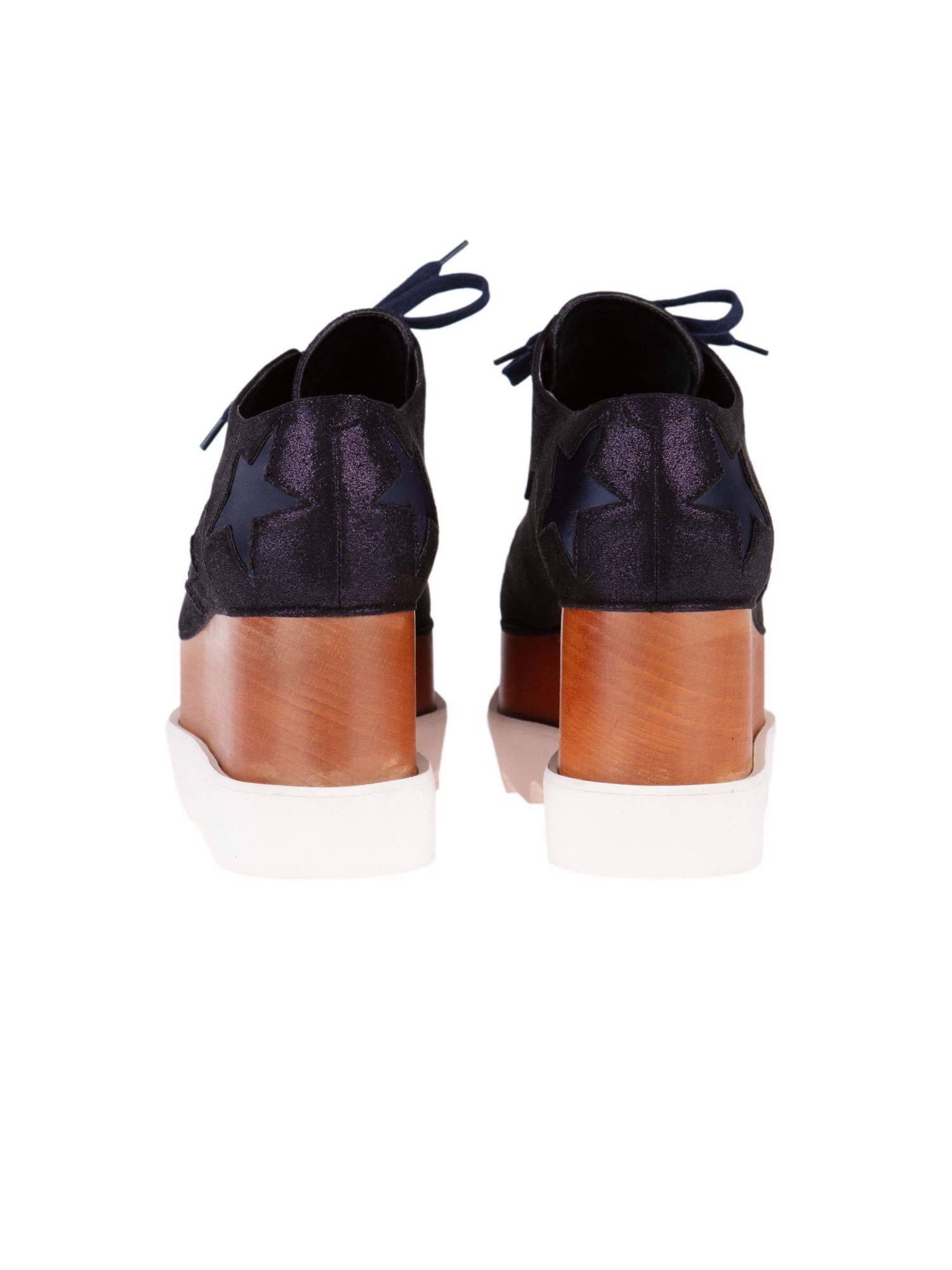 Bayan Lacivert STELLA MCCARTNEY OXFORD AYAKKABI