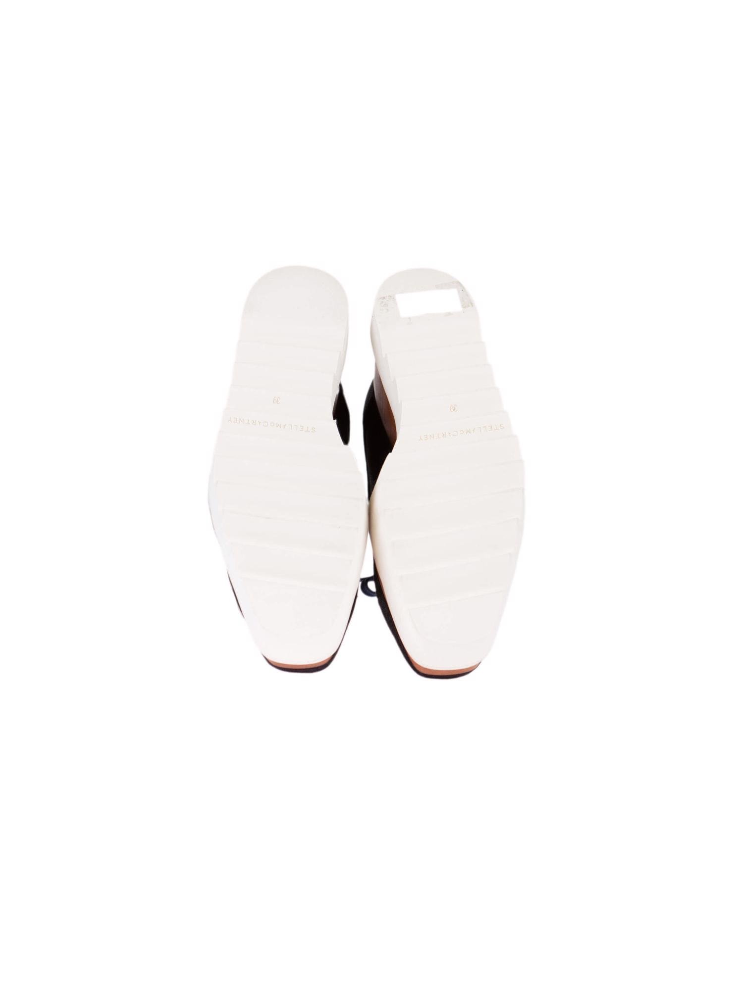 Bayan Lacivert STELLA MCCARTNEY OXFORD AYAKKABI