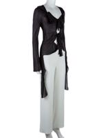 Bayan Siyah DIOR BOUTIQUE BLUZ