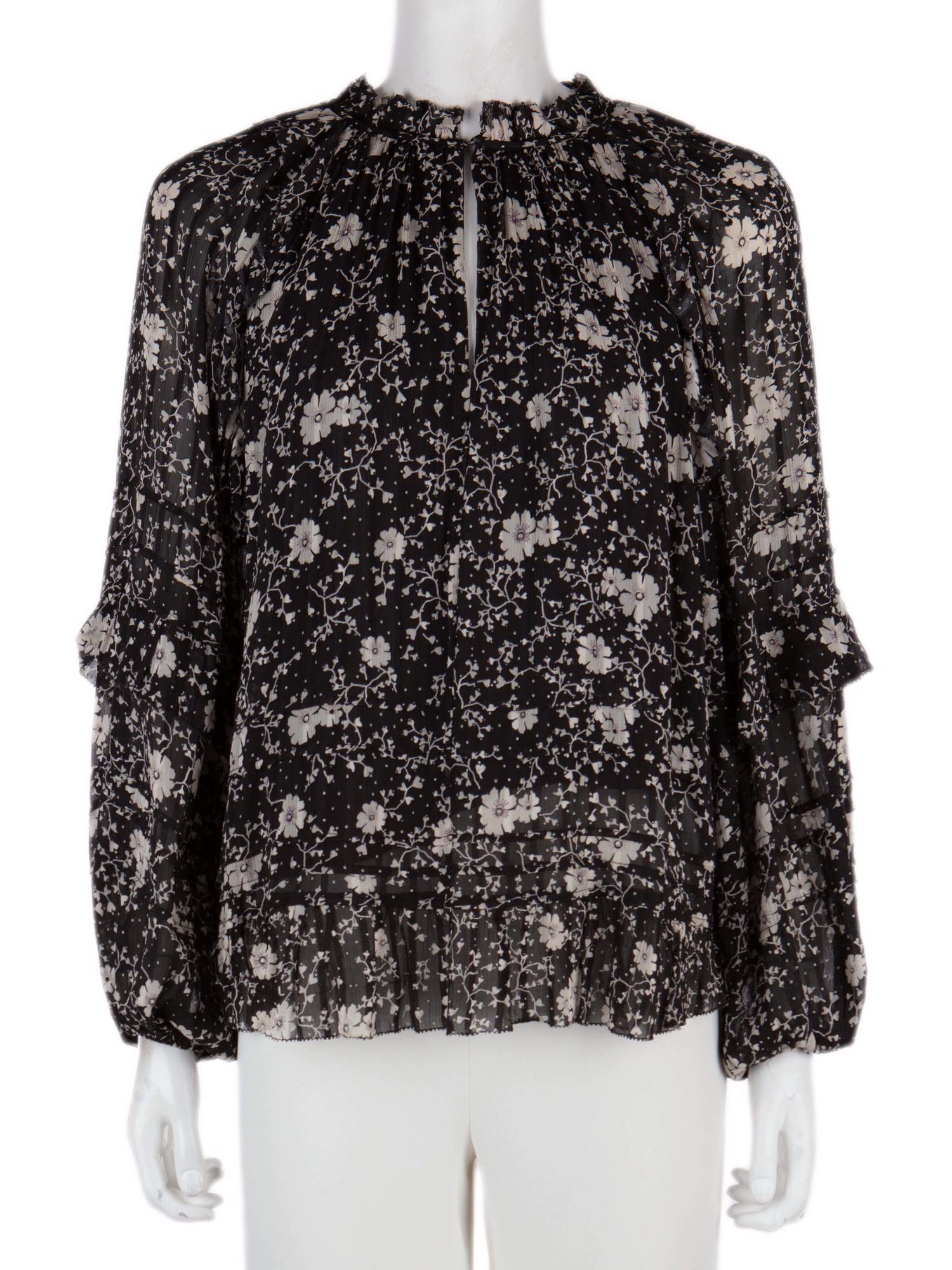 Bayan Siyah ISABEL MARANT ETOILE BLUZ