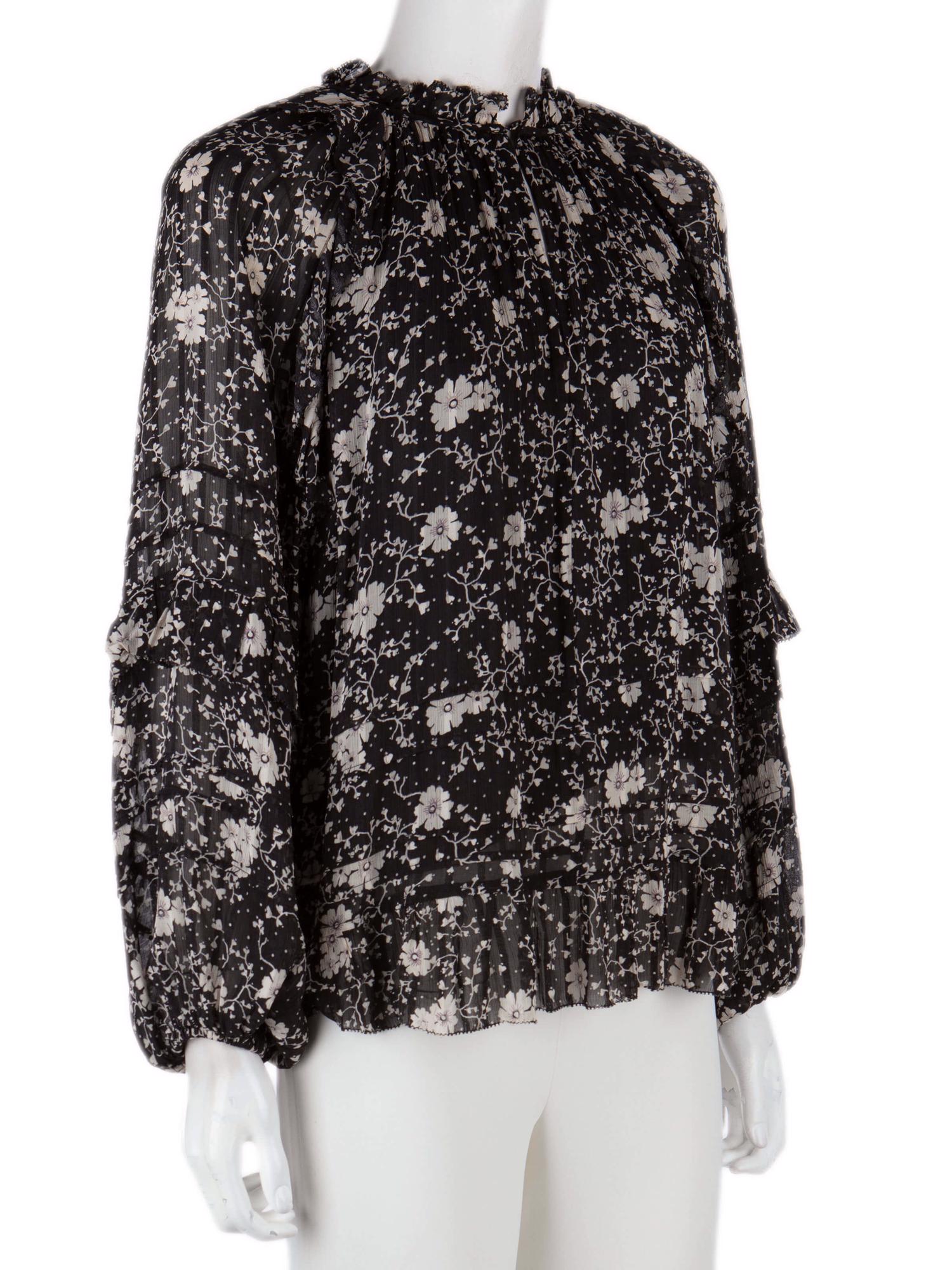 Bayan Siyah ISABEL MARANT ETOILE BLUZ