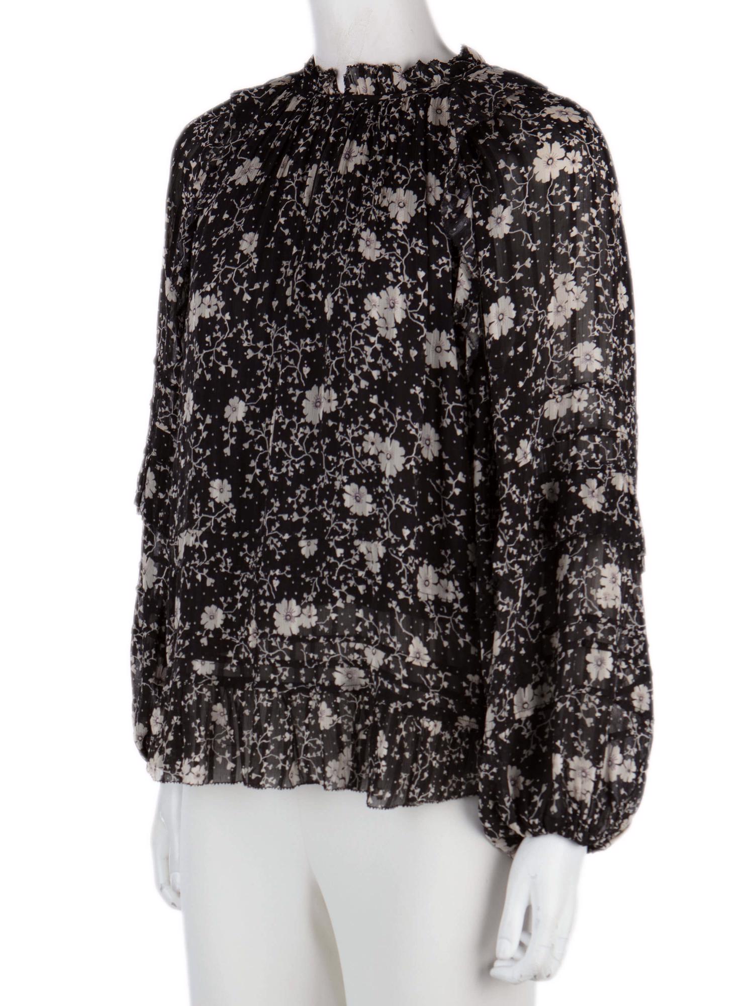 Bayan Siyah ISABEL MARANT ETOILE BLUZ