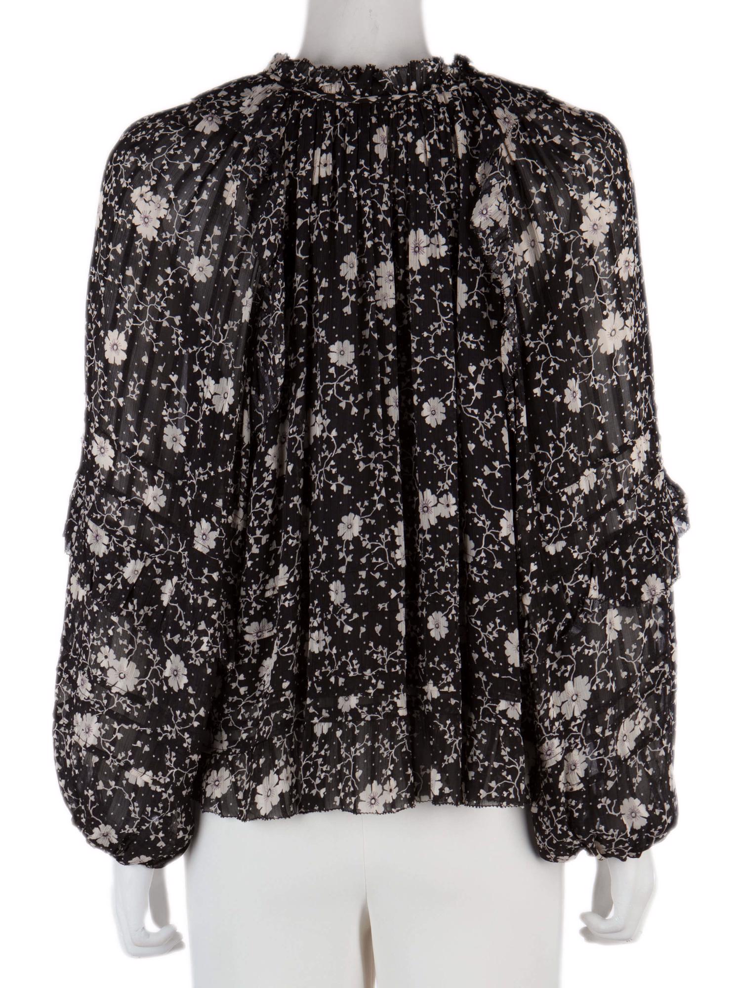 Bayan Siyah ISABEL MARANT ETOILE BLUZ