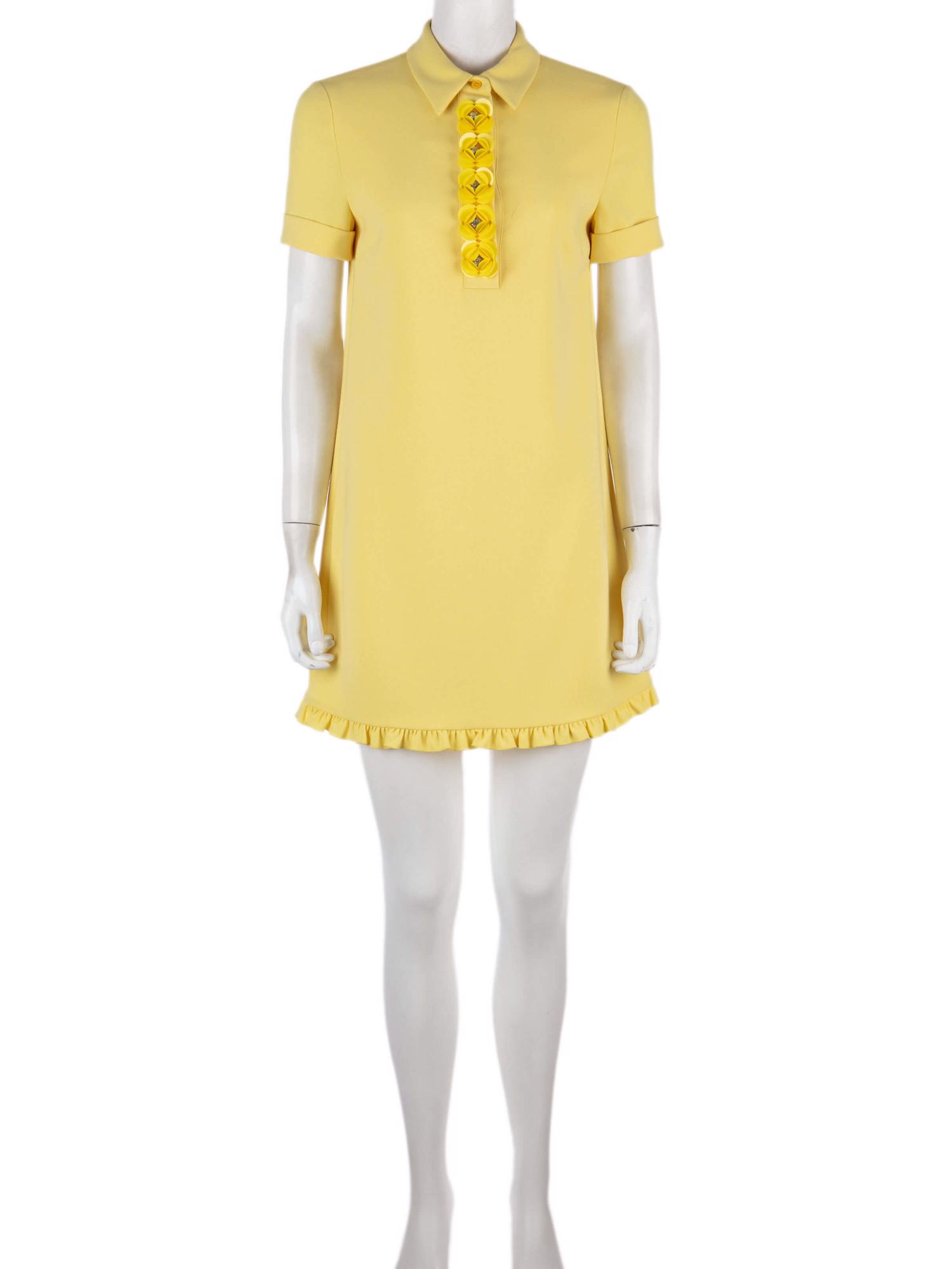 Bayan Sarı MOSCHINO BOUTIQUE ELBİSE