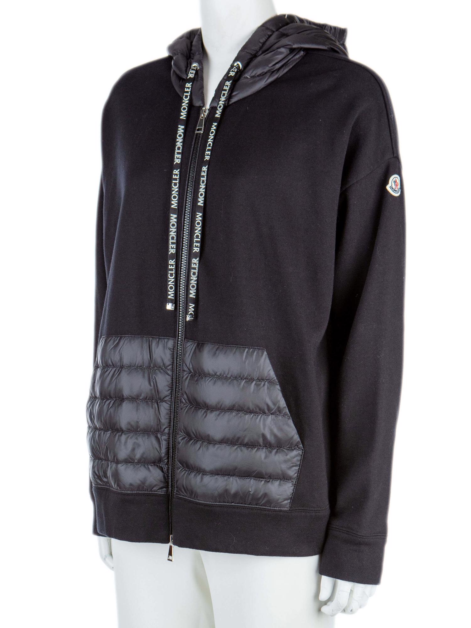 Bayan Siyah MONCLER SWEATSHIRT