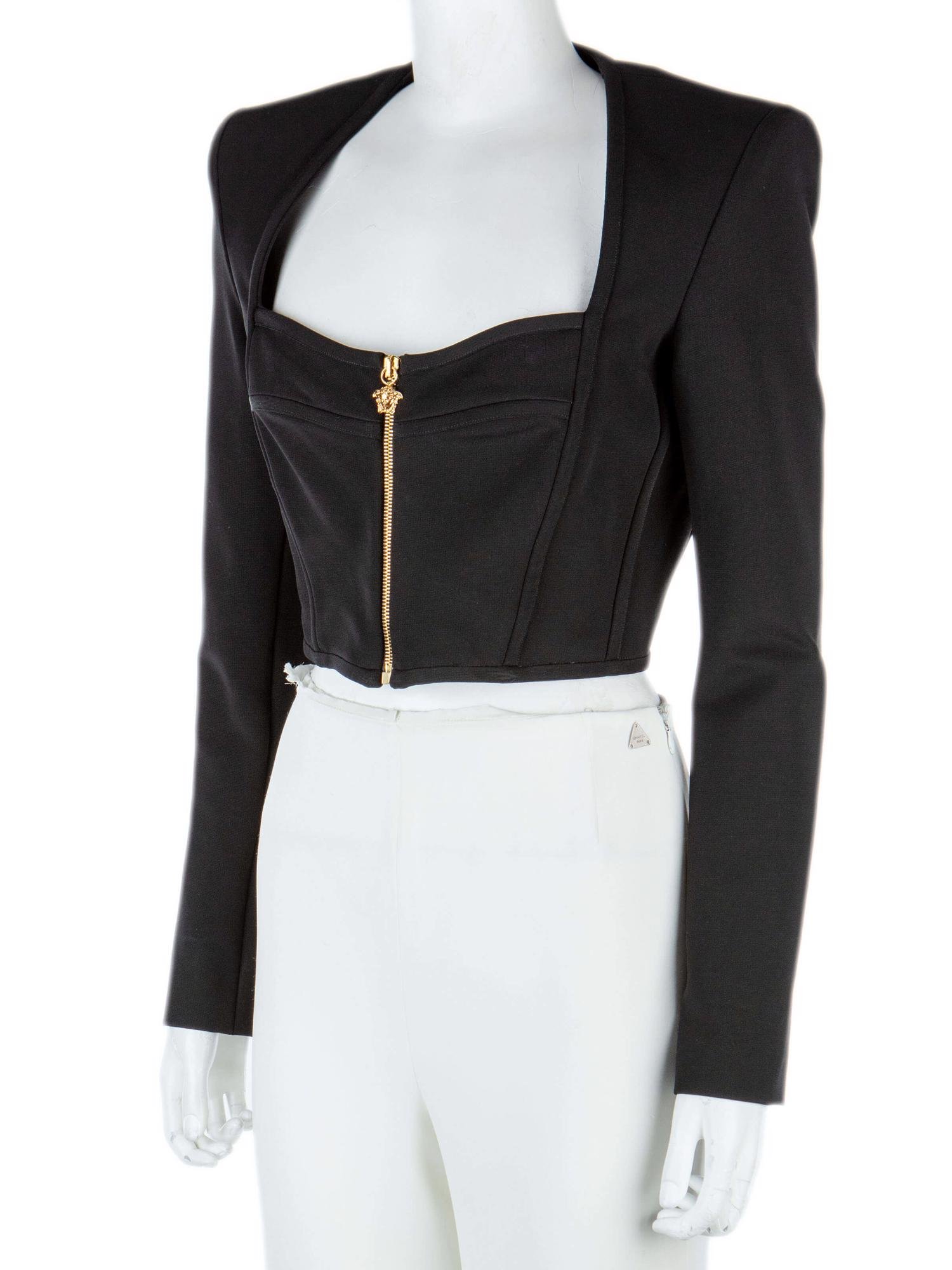 Bayan Siyah VERSACE CEKET