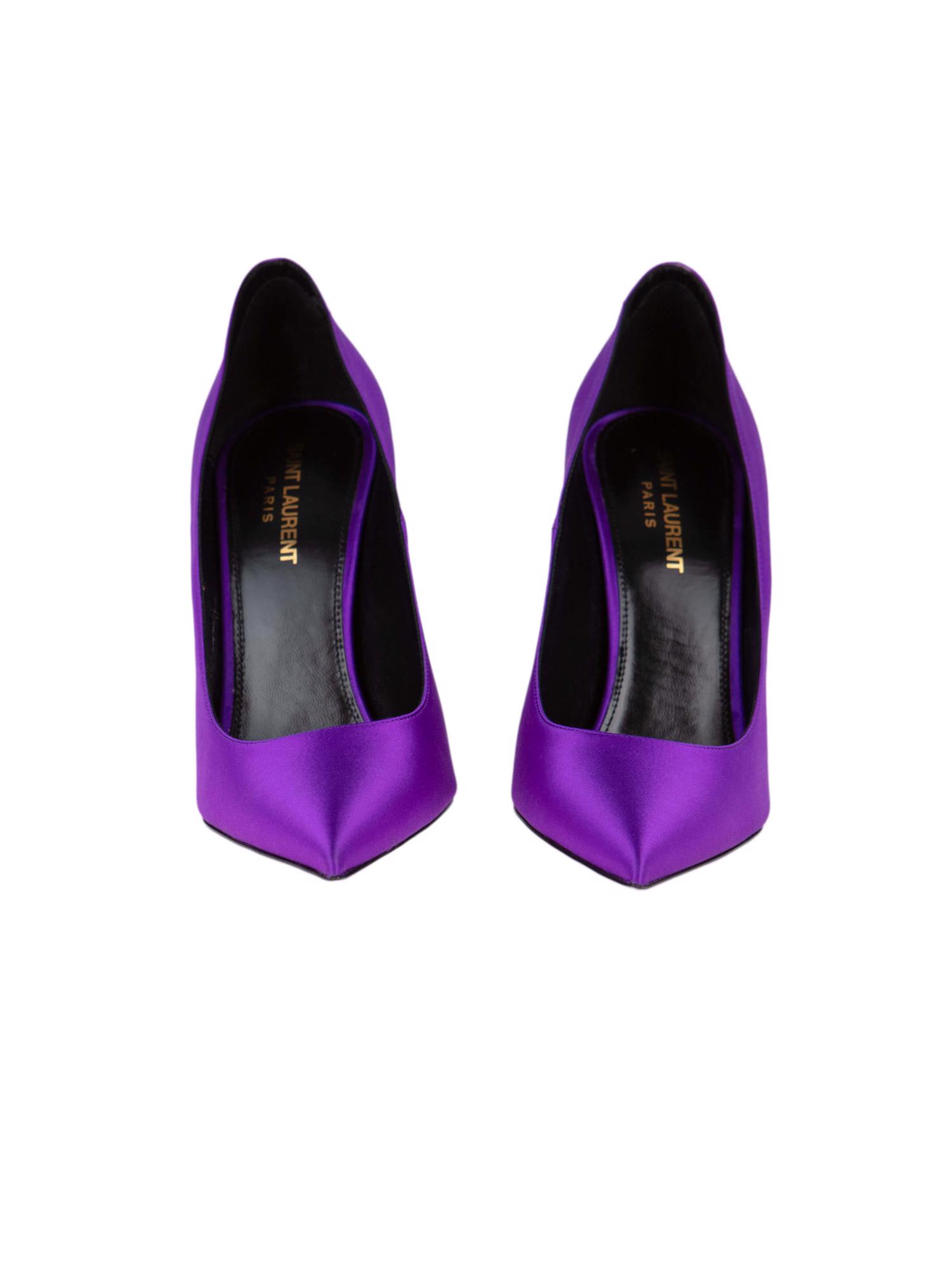 Bayan Mor SAINT LAURENT AYAKKABI