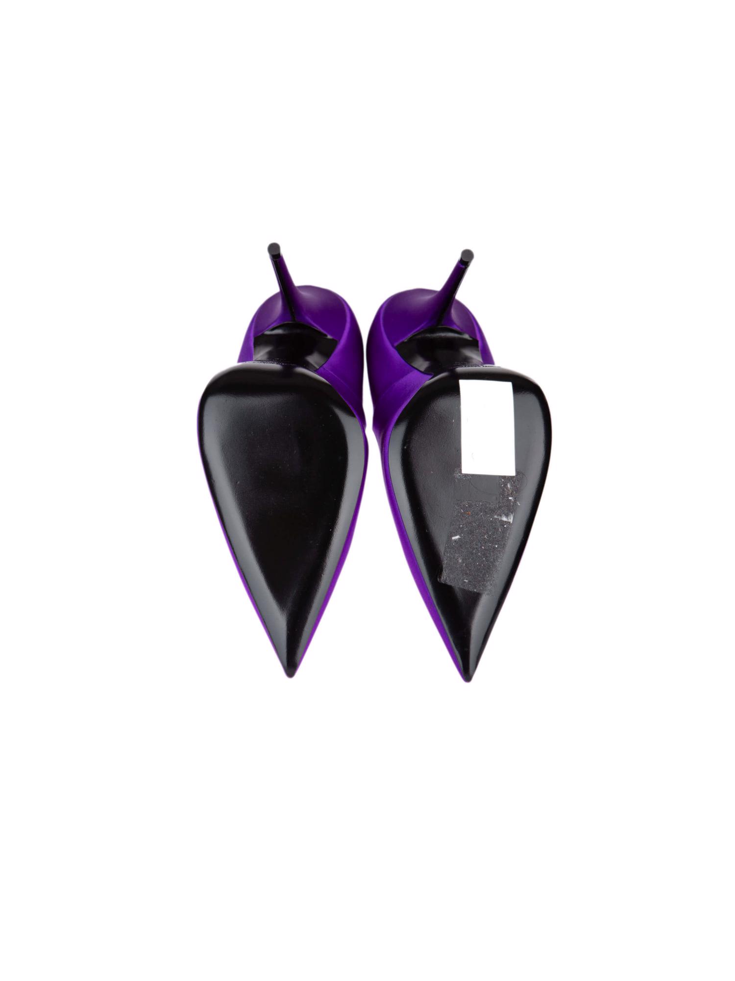 Bayan Mor SAINT LAURENT AYAKKABI