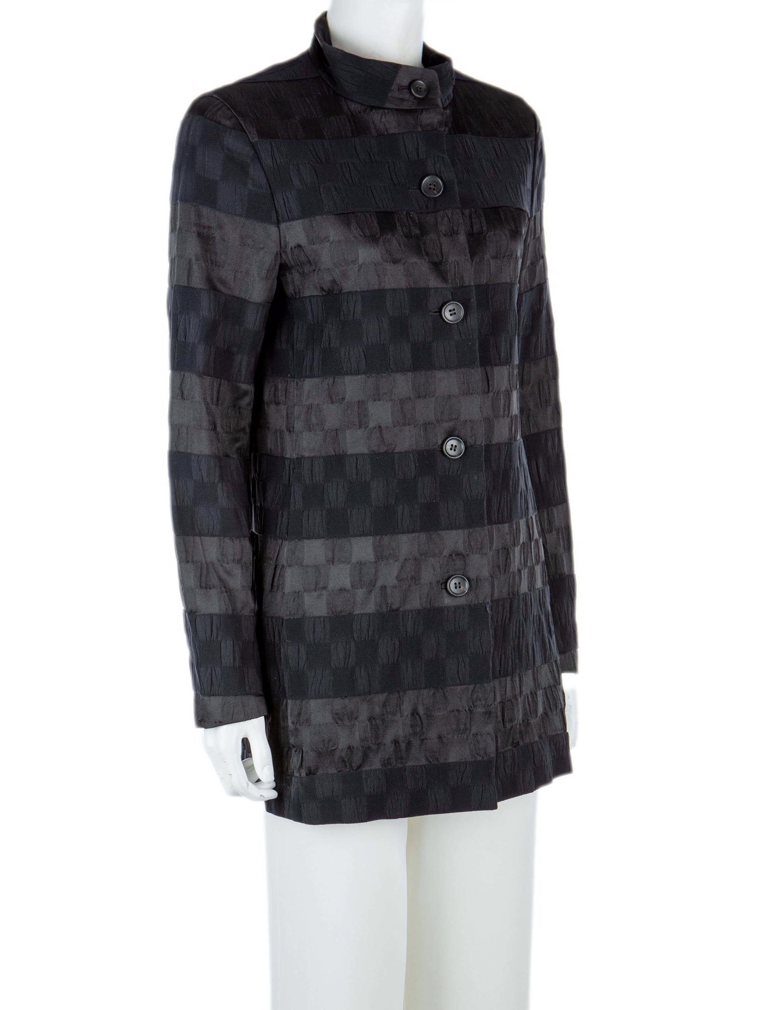 Bayan Siyah ISSEY MIYAKE PLEATS PLEASE CEKET