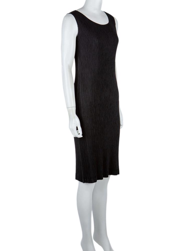 Bayan Siyah ISSEY MIYAKE PLEATS PLEASE ELBİSE